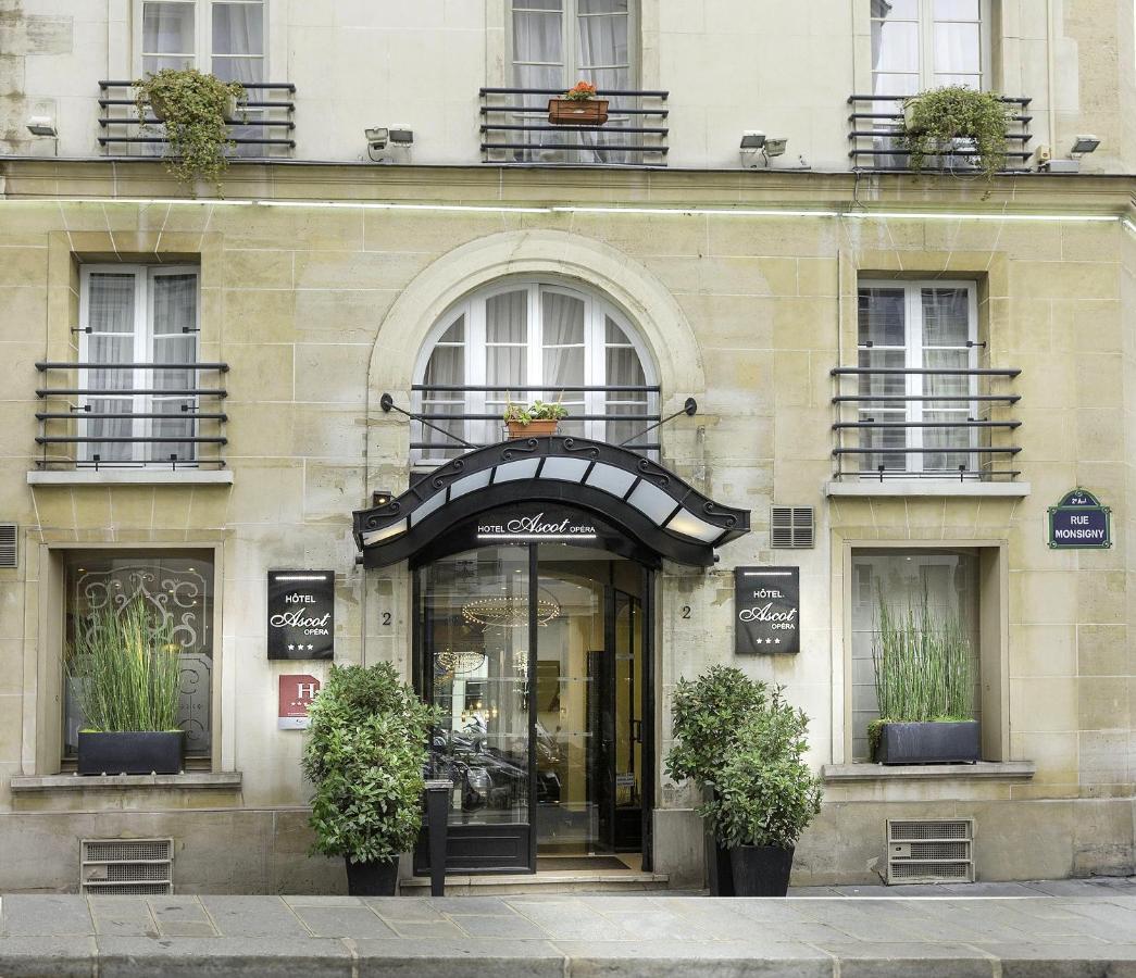 Hotel Ascot Opera Paris Exterior foto